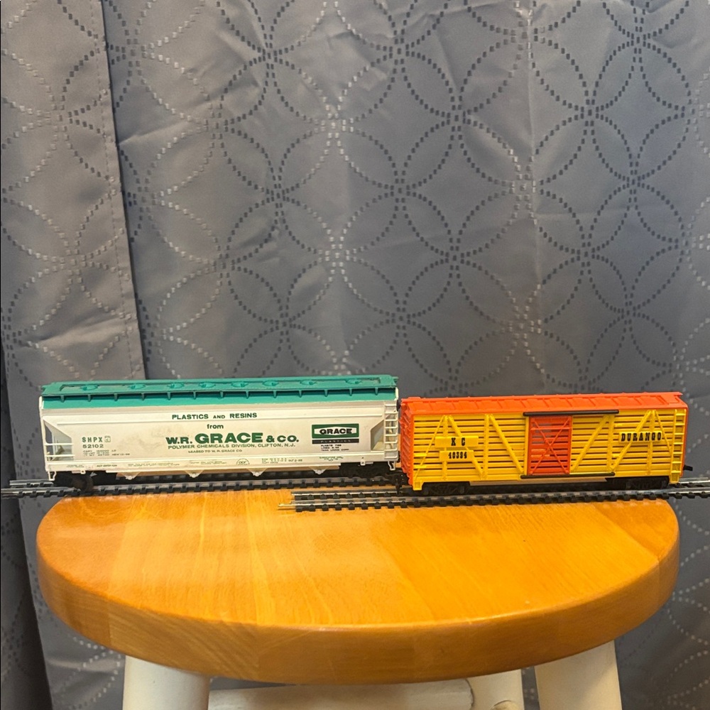 Grace Green and Yellow Train Model